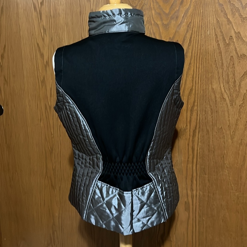 Harley-Davidson Women's Silver Quilted Vest - Picture 6 of 8